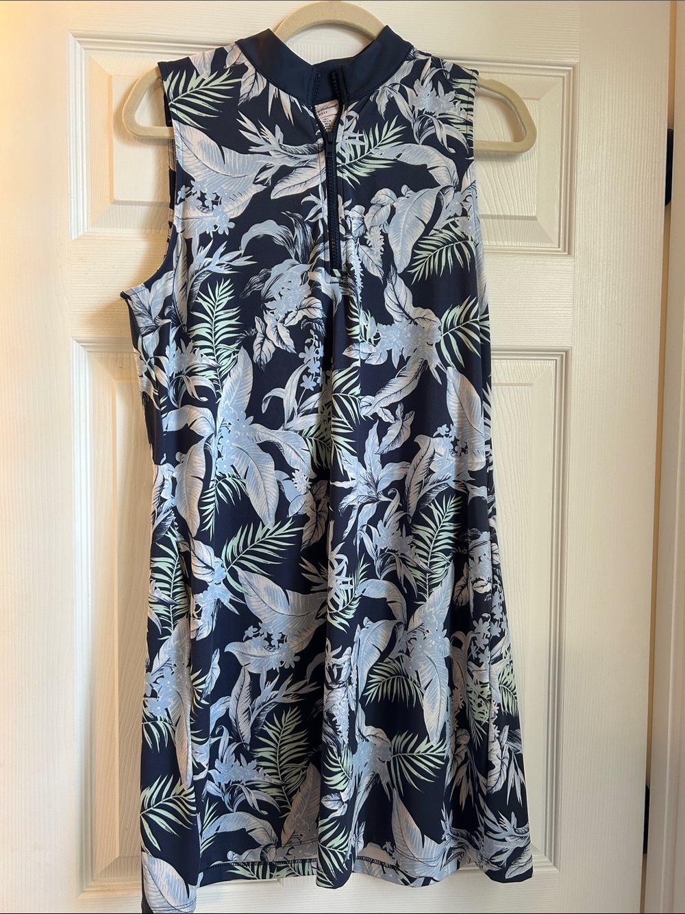 Tommy Bahama blue golf dress-Sz L
